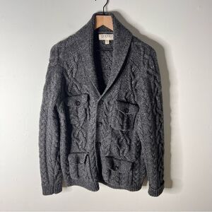 TEXTILE Elizabeth and James Charcoal Knit Sweater